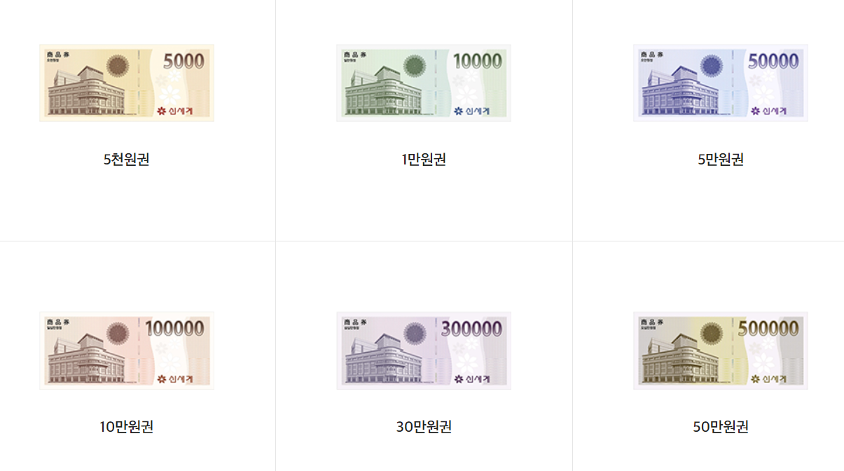 신세계상품권 온라인 사용처 모바일교환권 현금화(2024년)