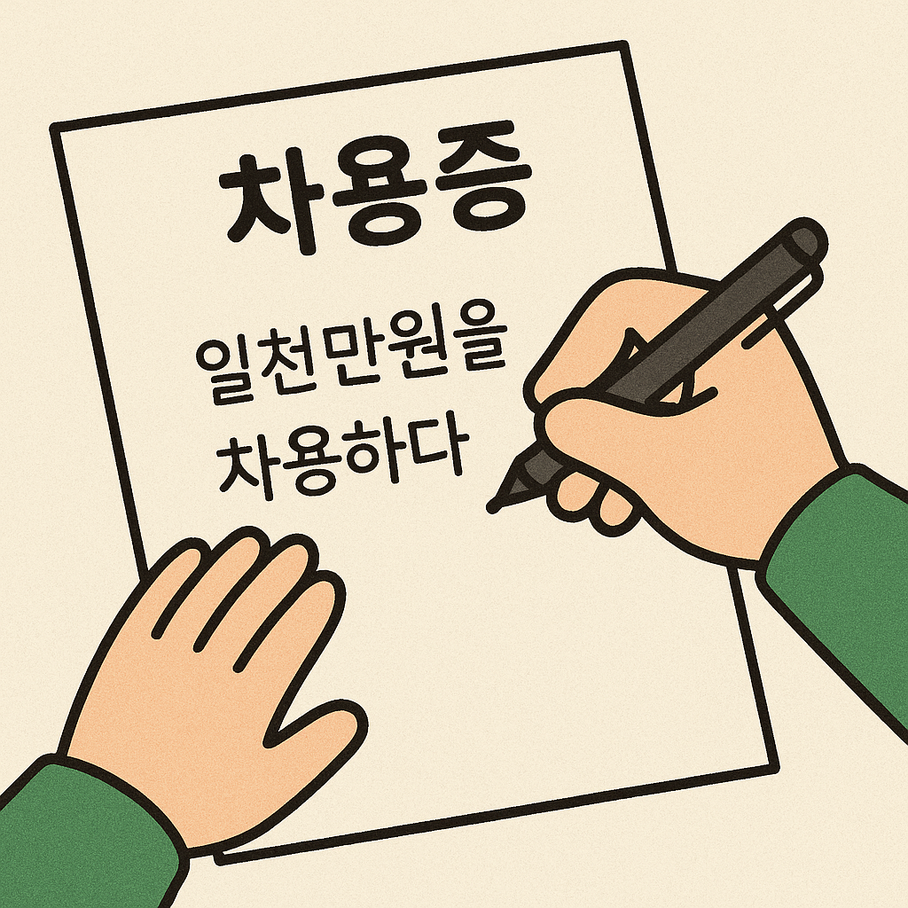 차용증