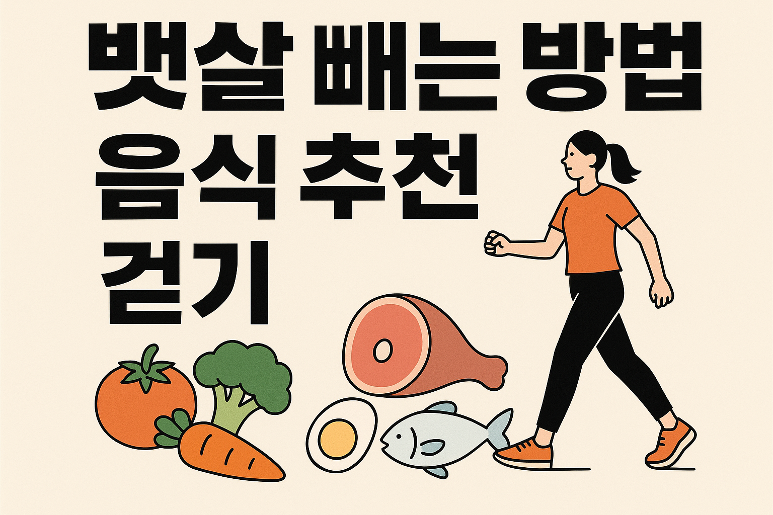 뱃살 빼는 방법